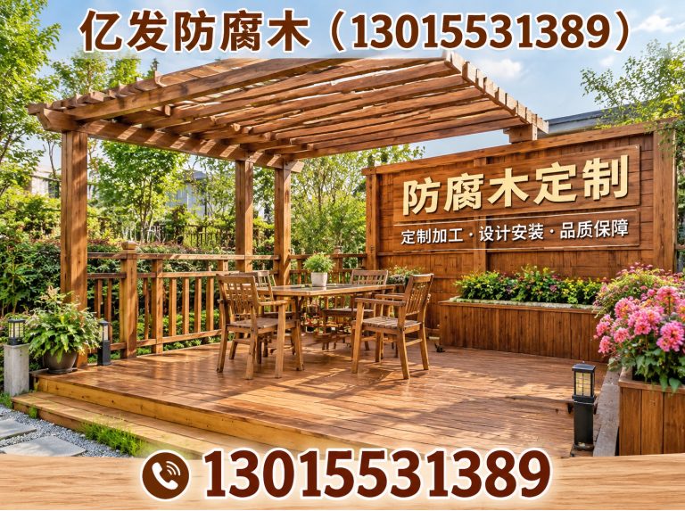 河南防腐木批发展示图